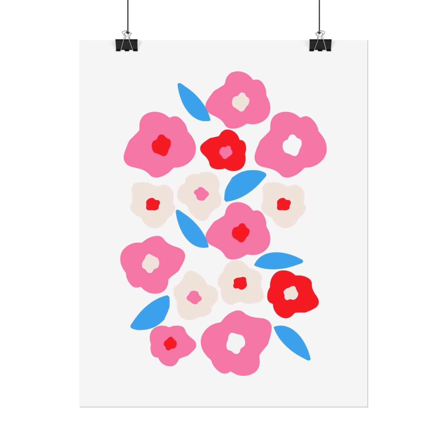 Mod Bloom Fresh Taffy Print