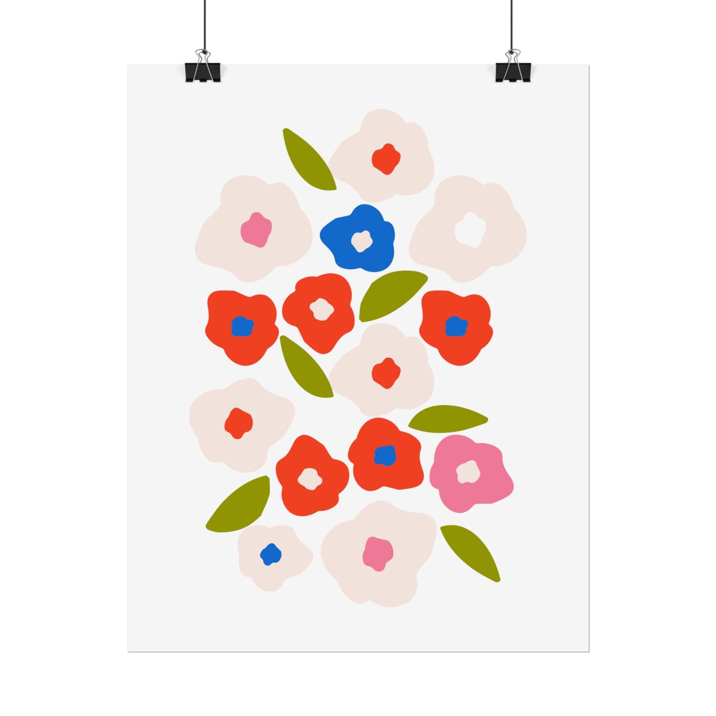 Mod Bloom Color Caravan Print