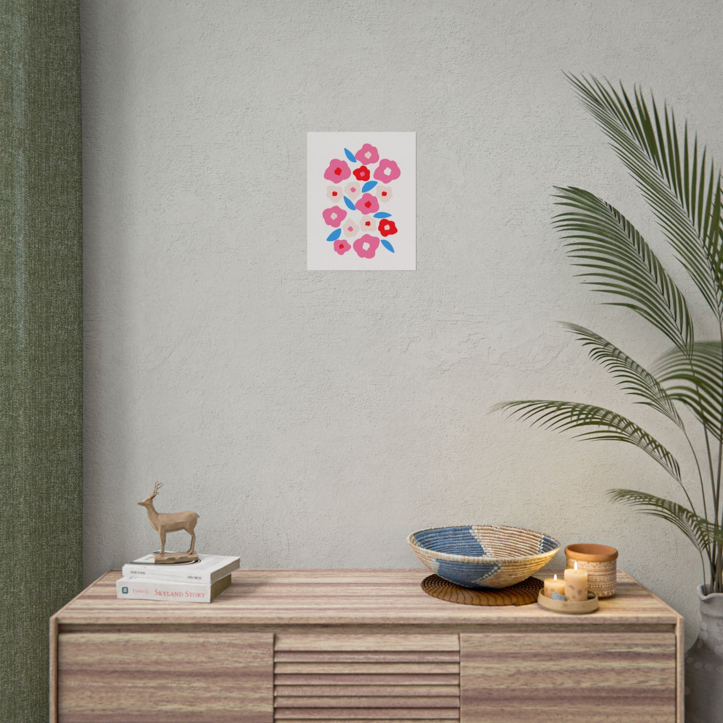 Mod Bloom Fresh Taffy Print