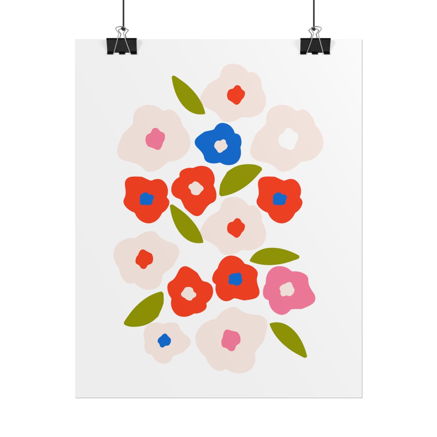 Mod Bloom Color Caravan Print