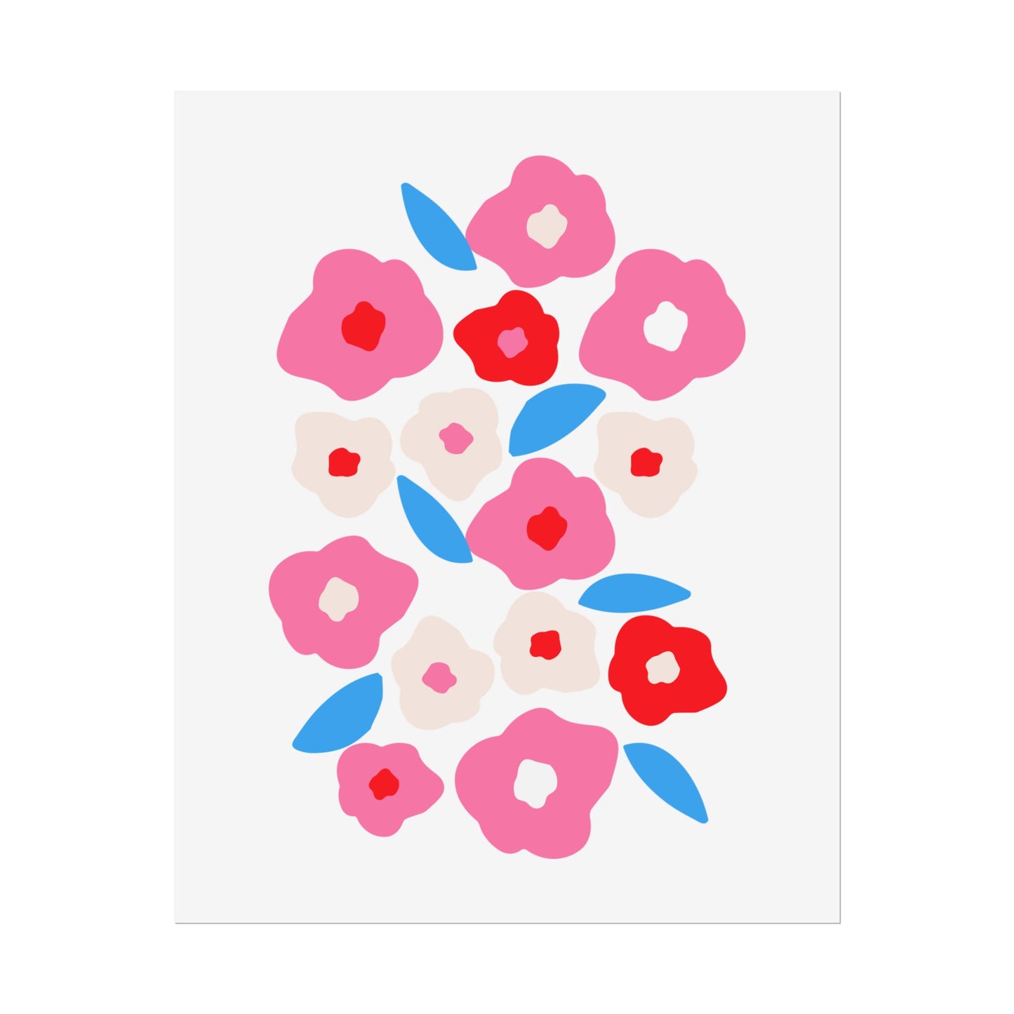 Mod Bloom Fresh Taffy Print