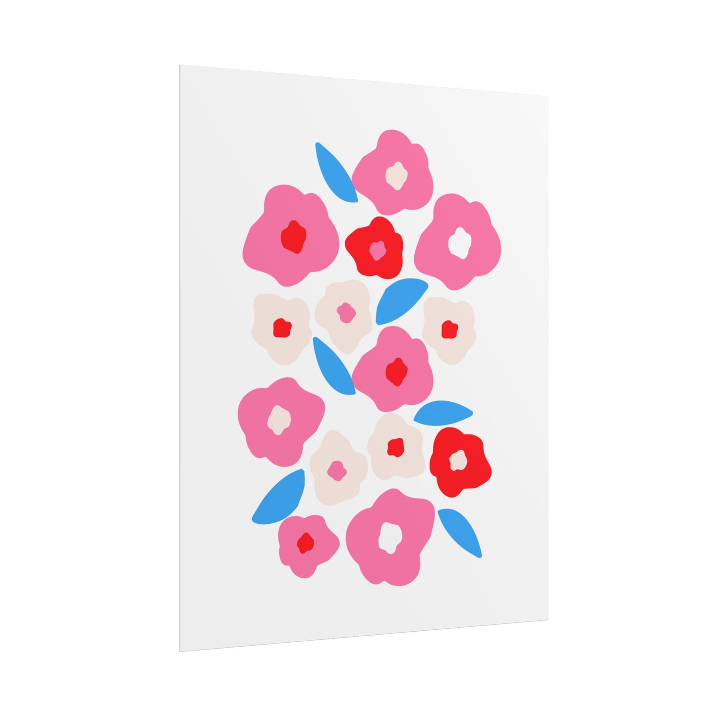 Mod Bloom Fresh Taffy Print