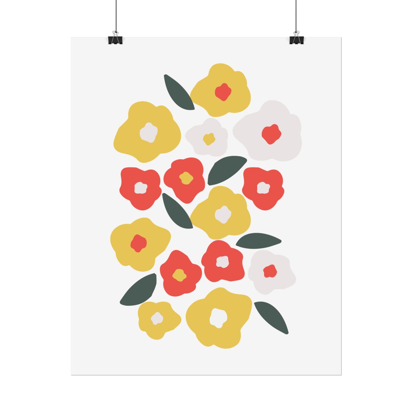Mod Bloom Dreamhouse Print