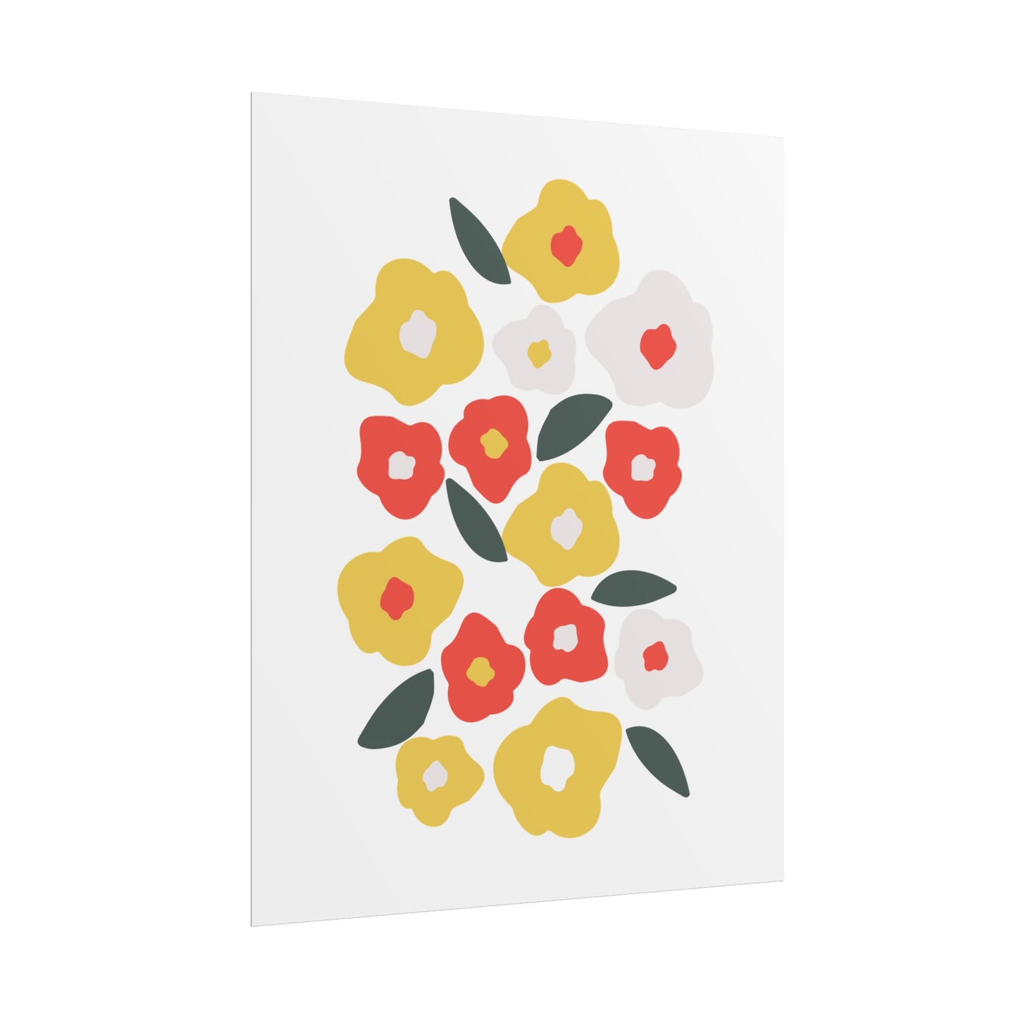 Mod Bloom Dreamhouse Print