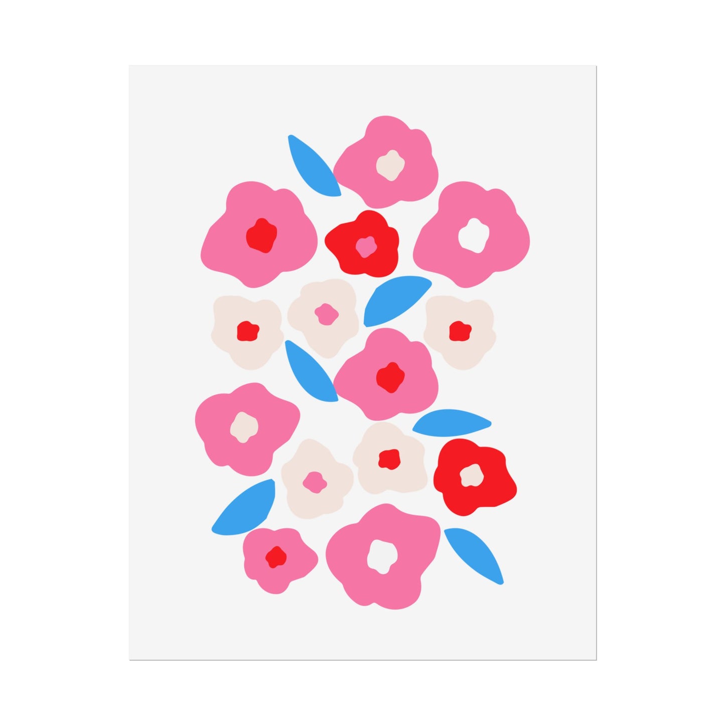 Mod Bloom Fresh Taffy Print