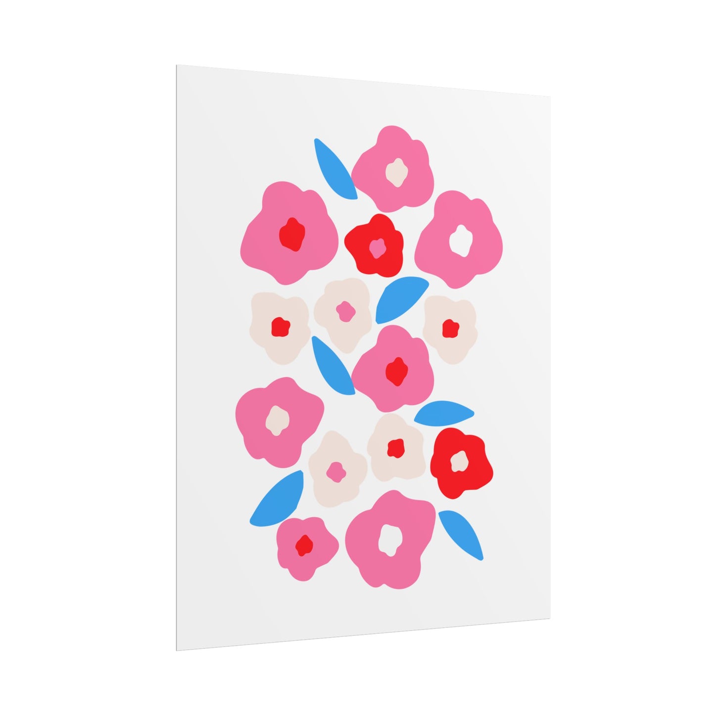 Mod Bloom Fresh Taffy Print