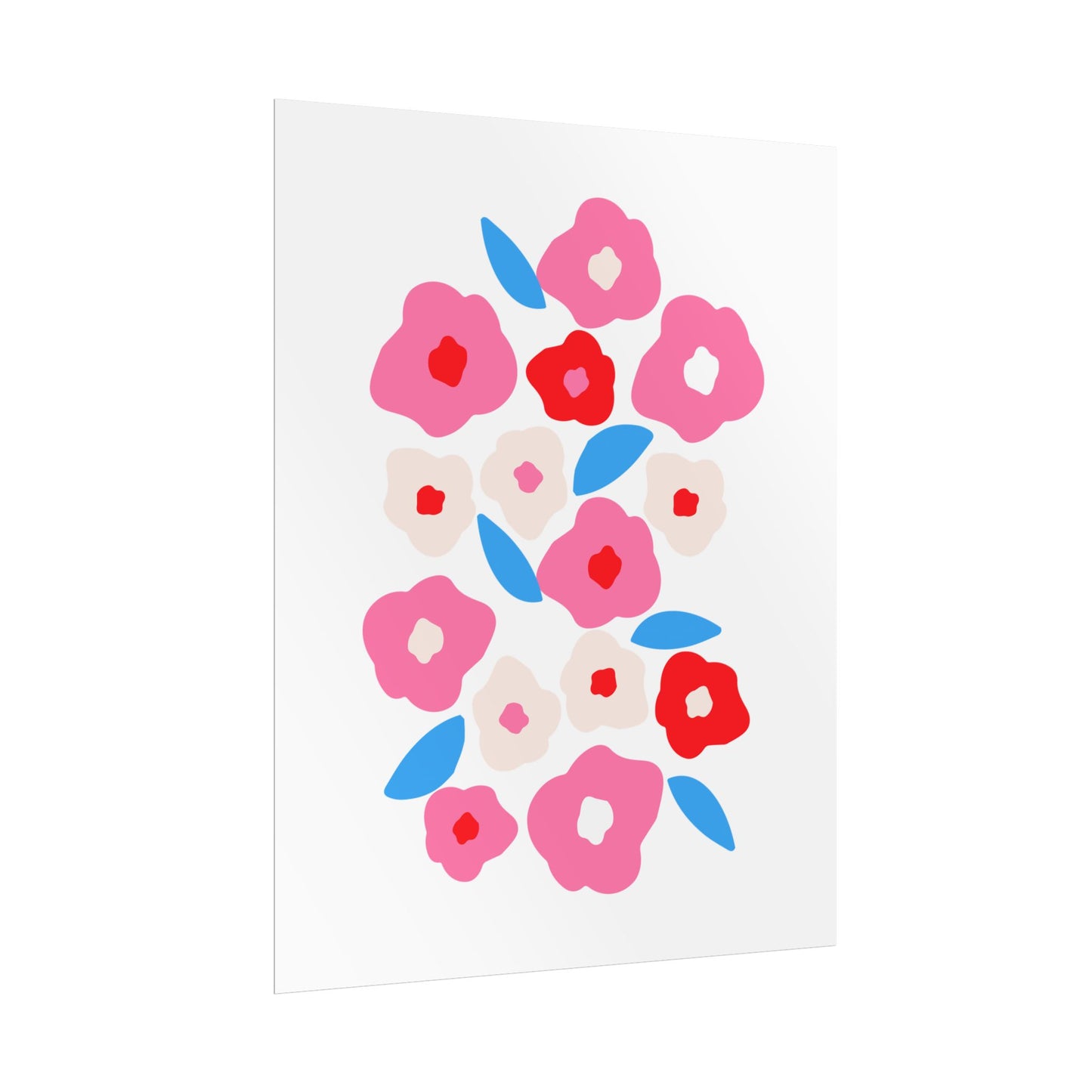 Mod Bloom Fresh Taffy Print
