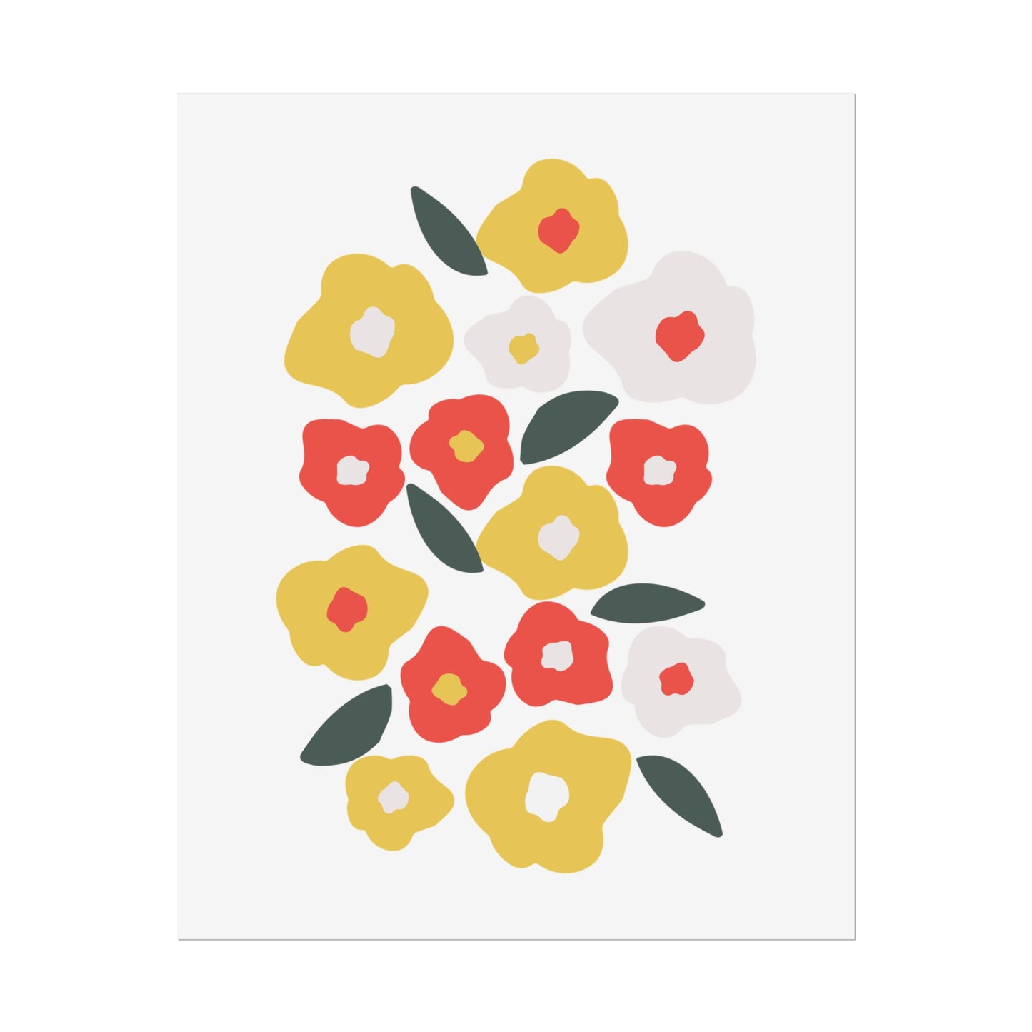 Mod Bloom Dreamhouse Print