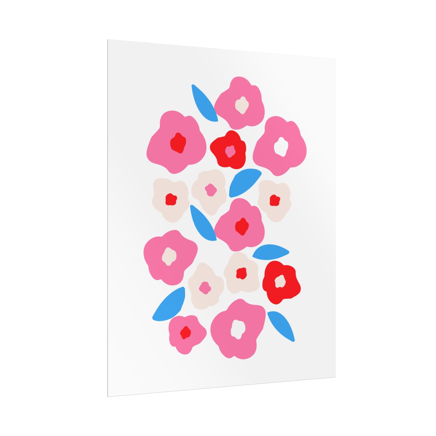 Mod Bloom Fresh Taffy Print