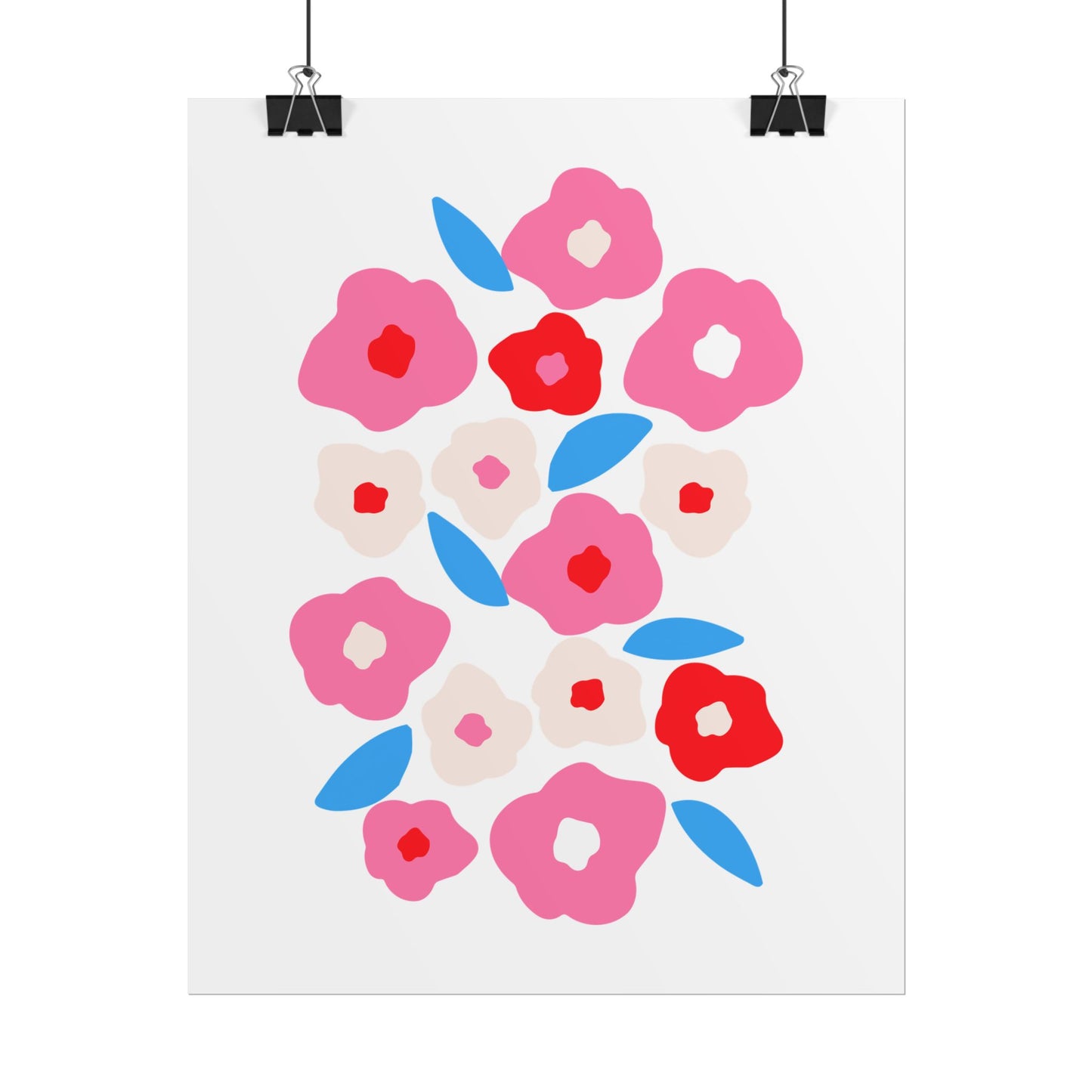 Mod Bloom Fresh Taffy Print