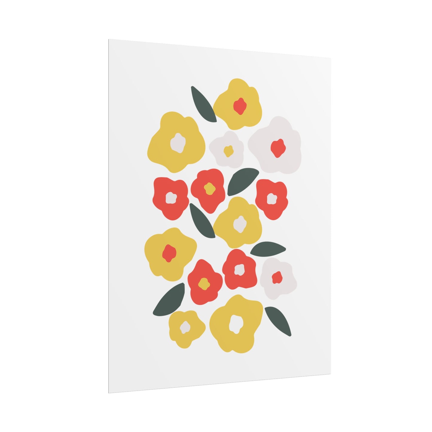 Mod Bloom Dreamhouse Print