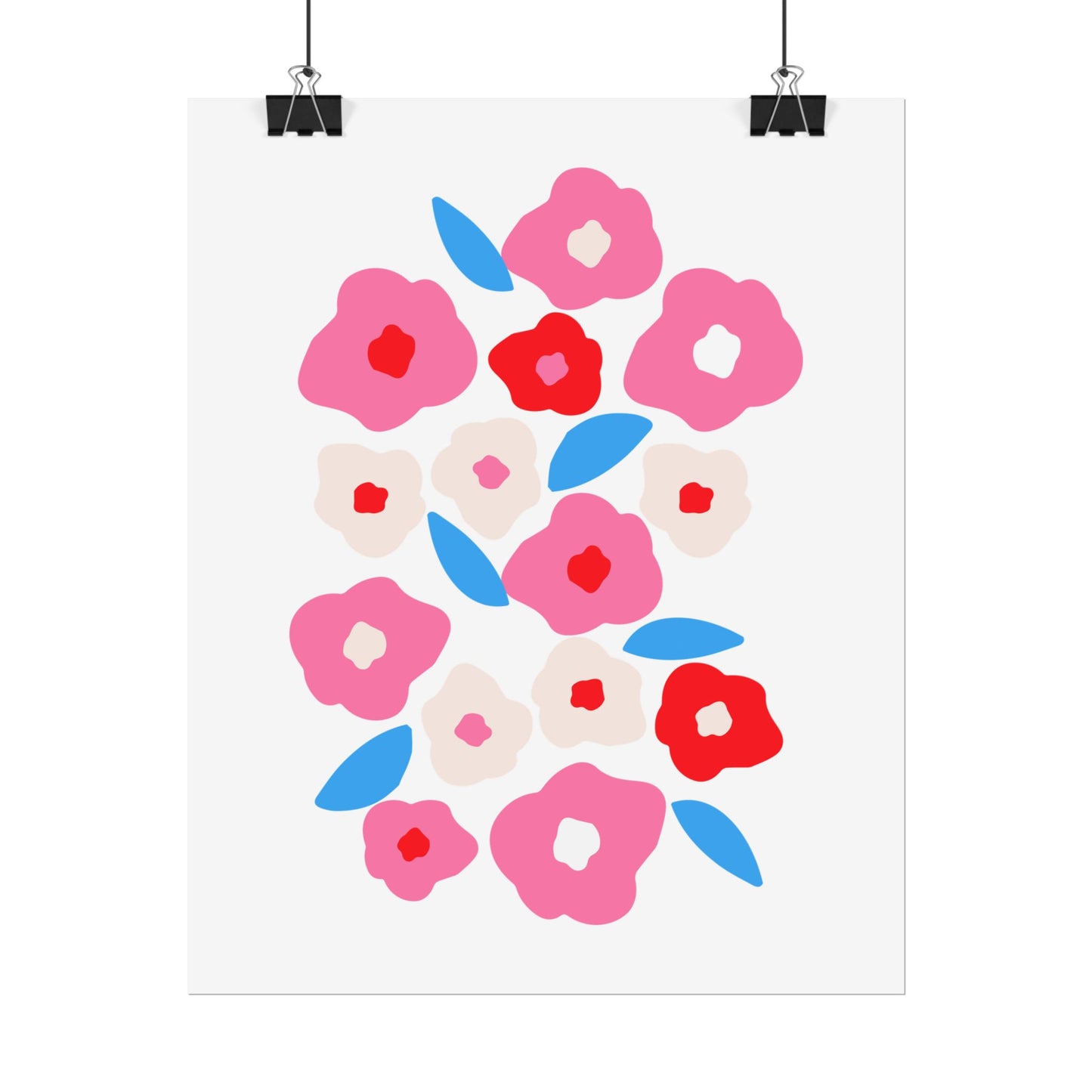 Mod Bloom Fresh Taffy Print