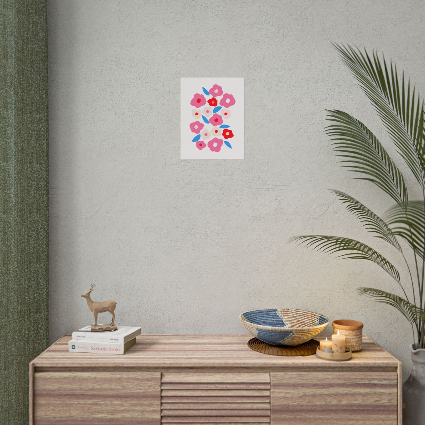 Mod Bloom Fresh Taffy Print
