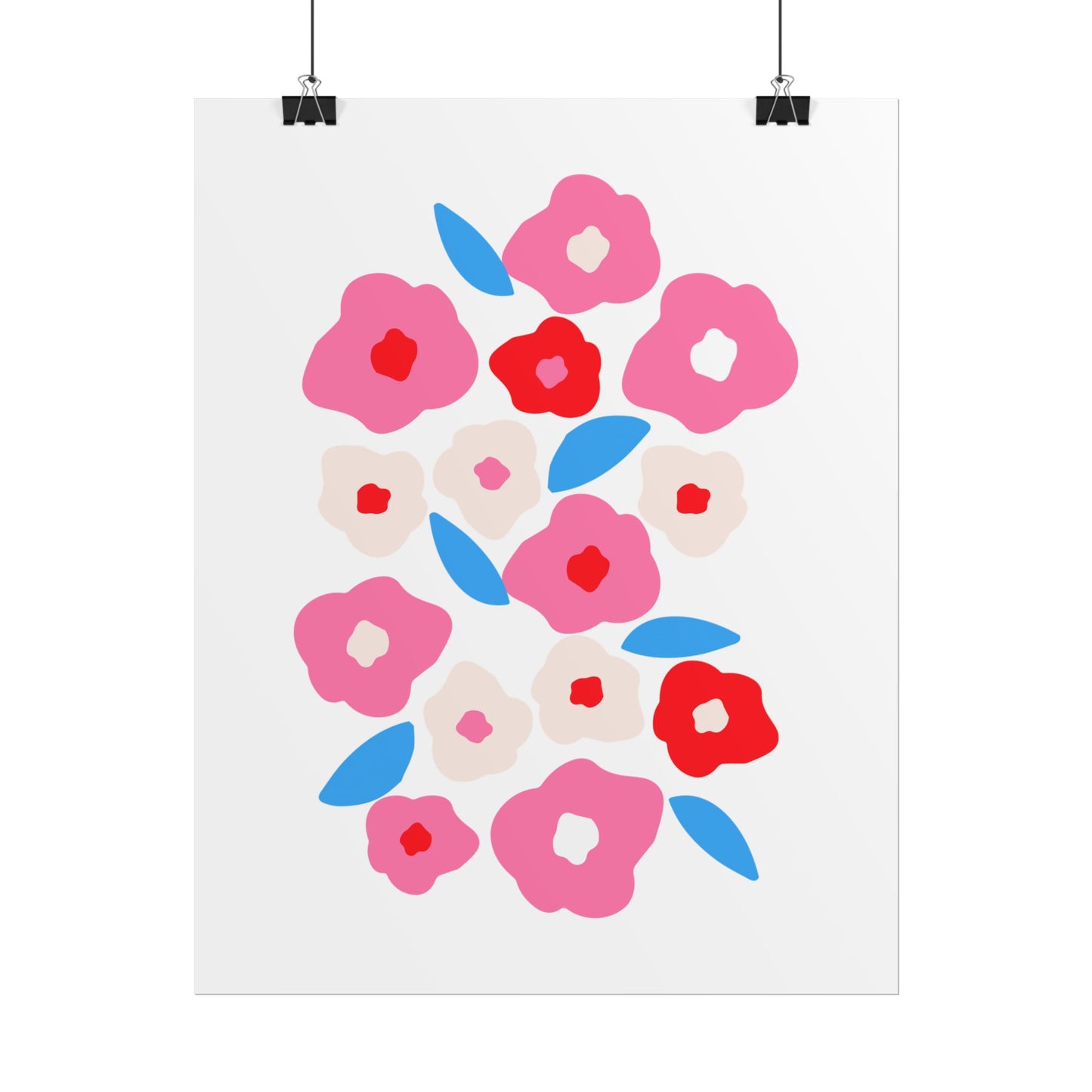 Mod Bloom Fresh Taffy Print