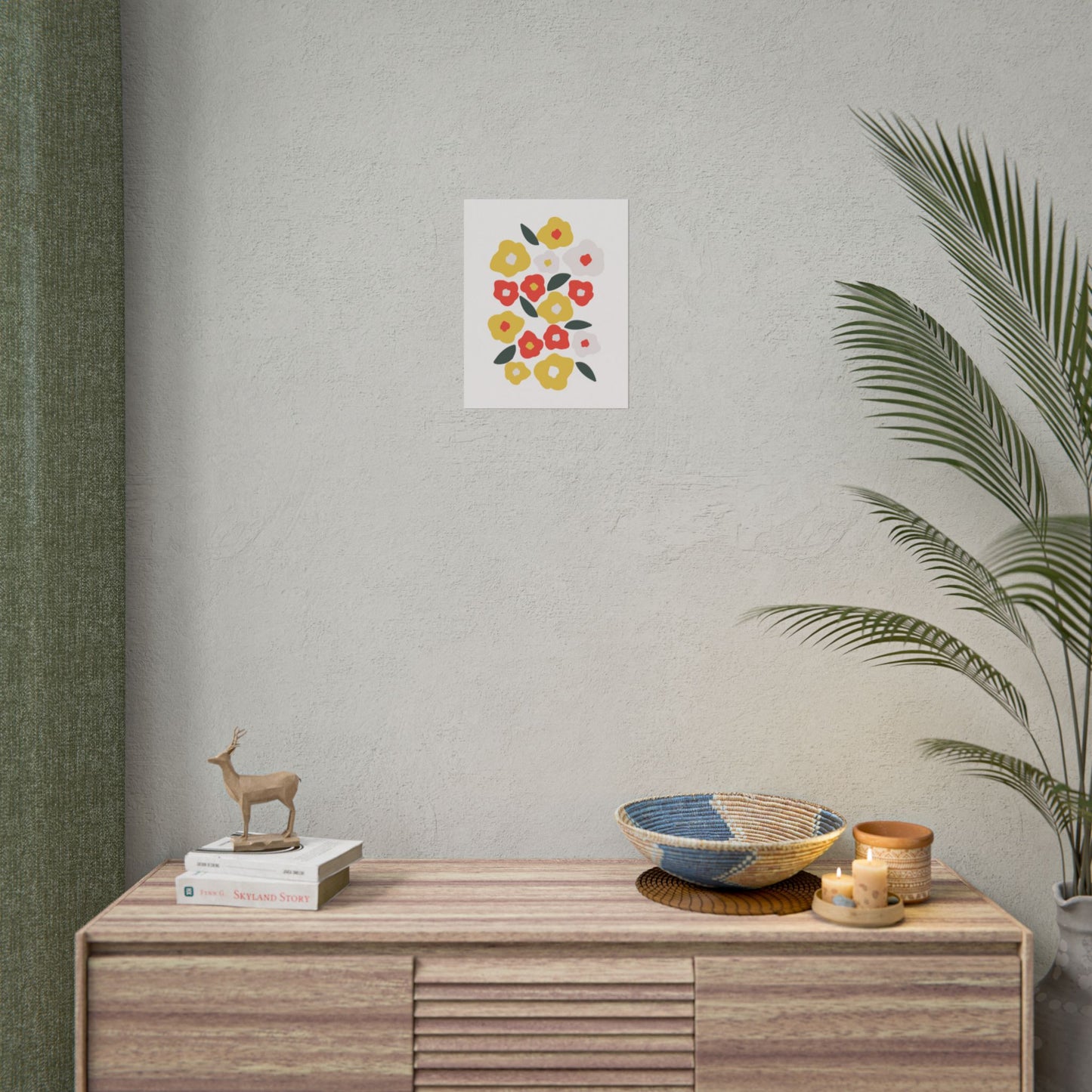 Mod Bloom Dreamhouse Print
