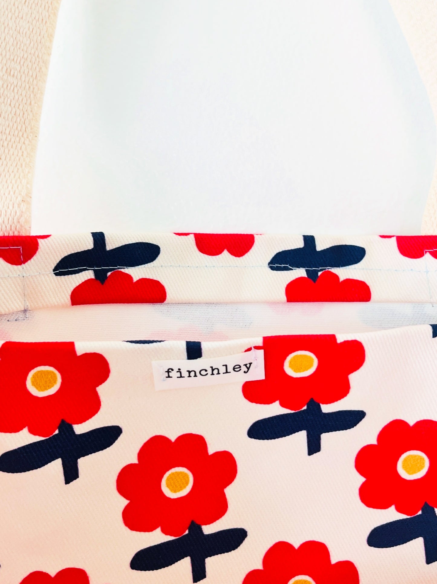 Petal Pop Red Tote