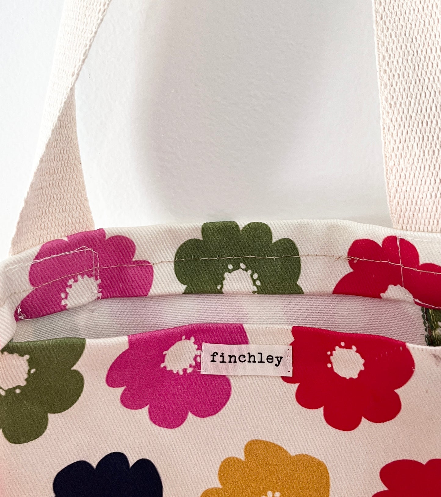 Flower Burst Confetti Tote
