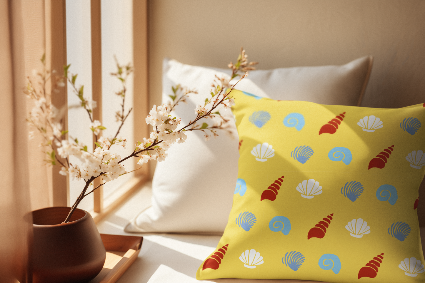 Coastal Keepsakes Pillow - High Tide Primary