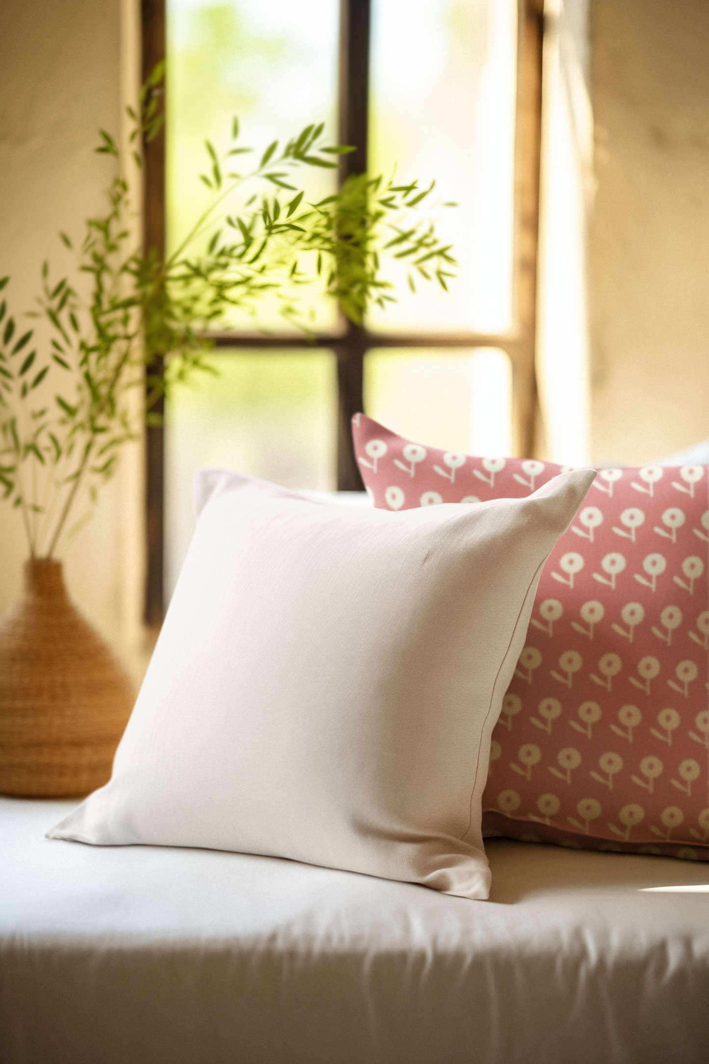 Petal Cream Pillow