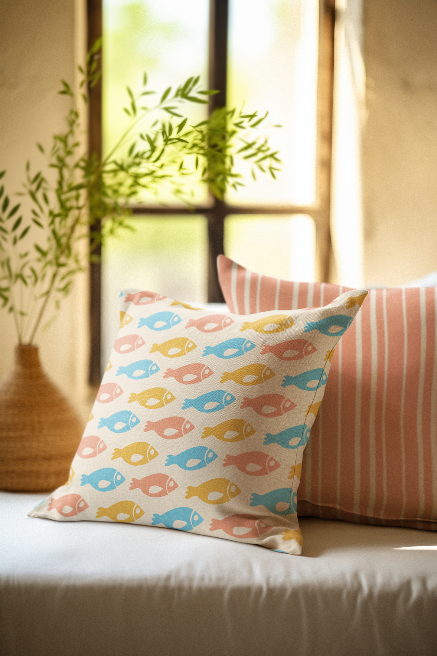 Mod Fish Pillow
