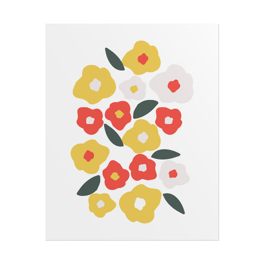 Mod Bloom Dreamhouse Print