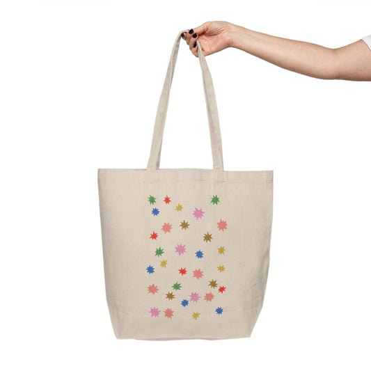 Little Stars Canvas Tote