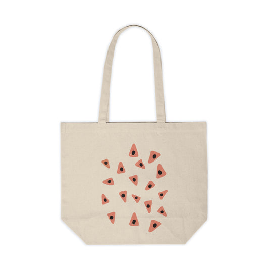 Triangles Canvas Tote