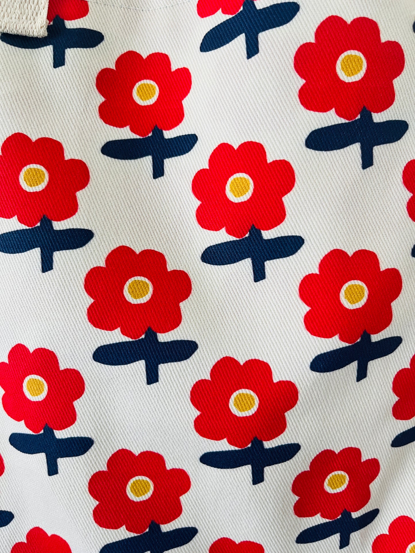 Petal Pop Red Tote