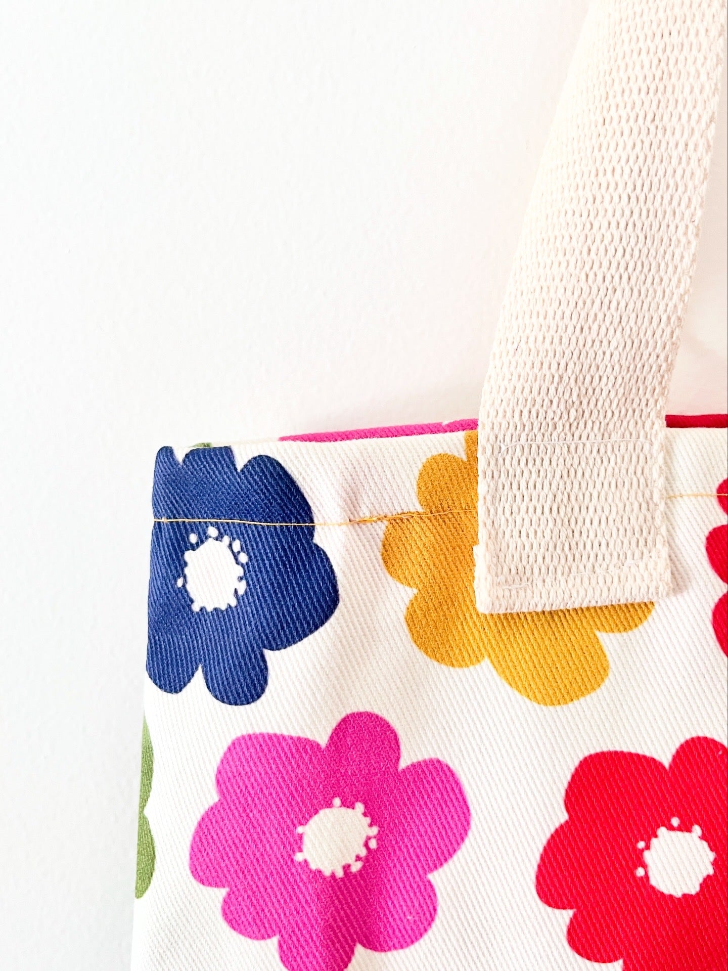 Flower Burst Confetti Tote