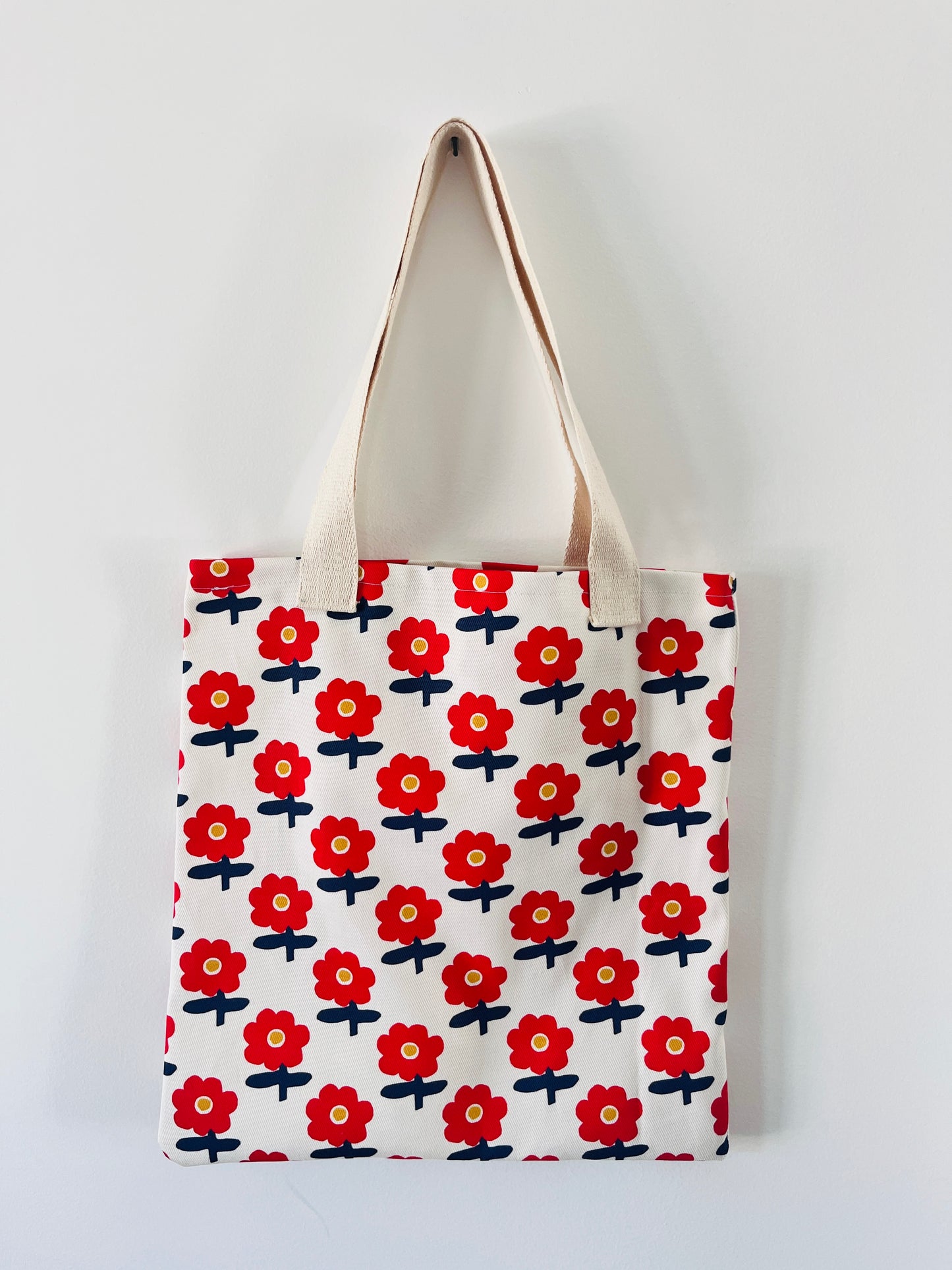 Petal Pop Red Tote