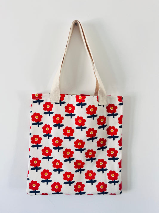 Petal Pop Red Tote