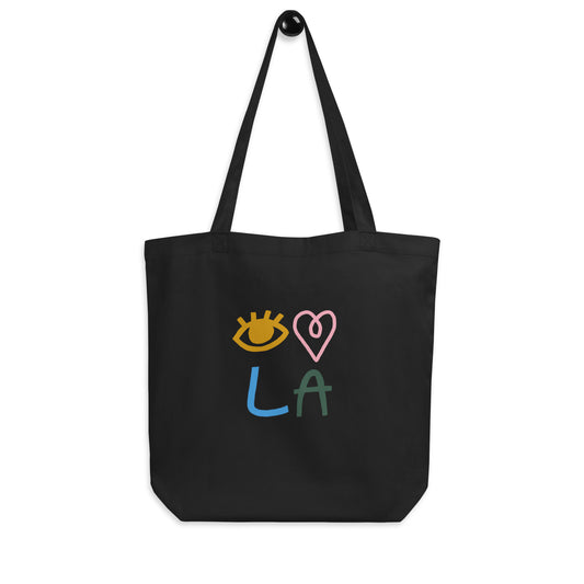 Eye Love LA Eco Tote Bag