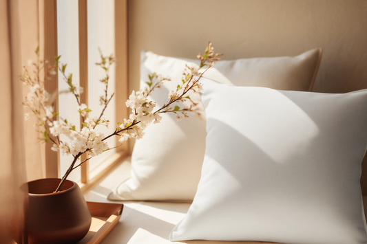 Stone Cream Pillow