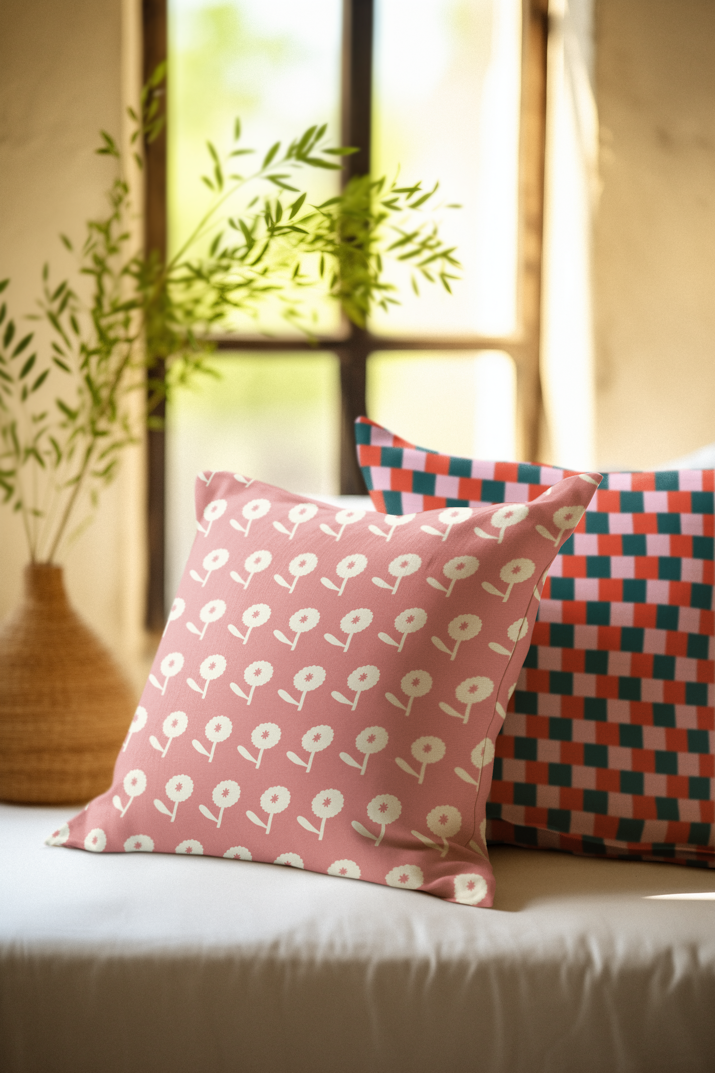 Soft Bloom Pillow