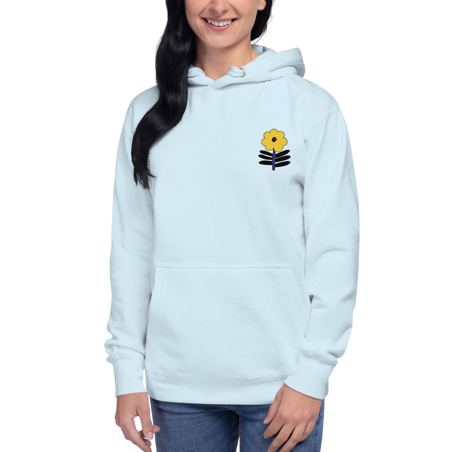 Mustard Flower Unisex Hoodie