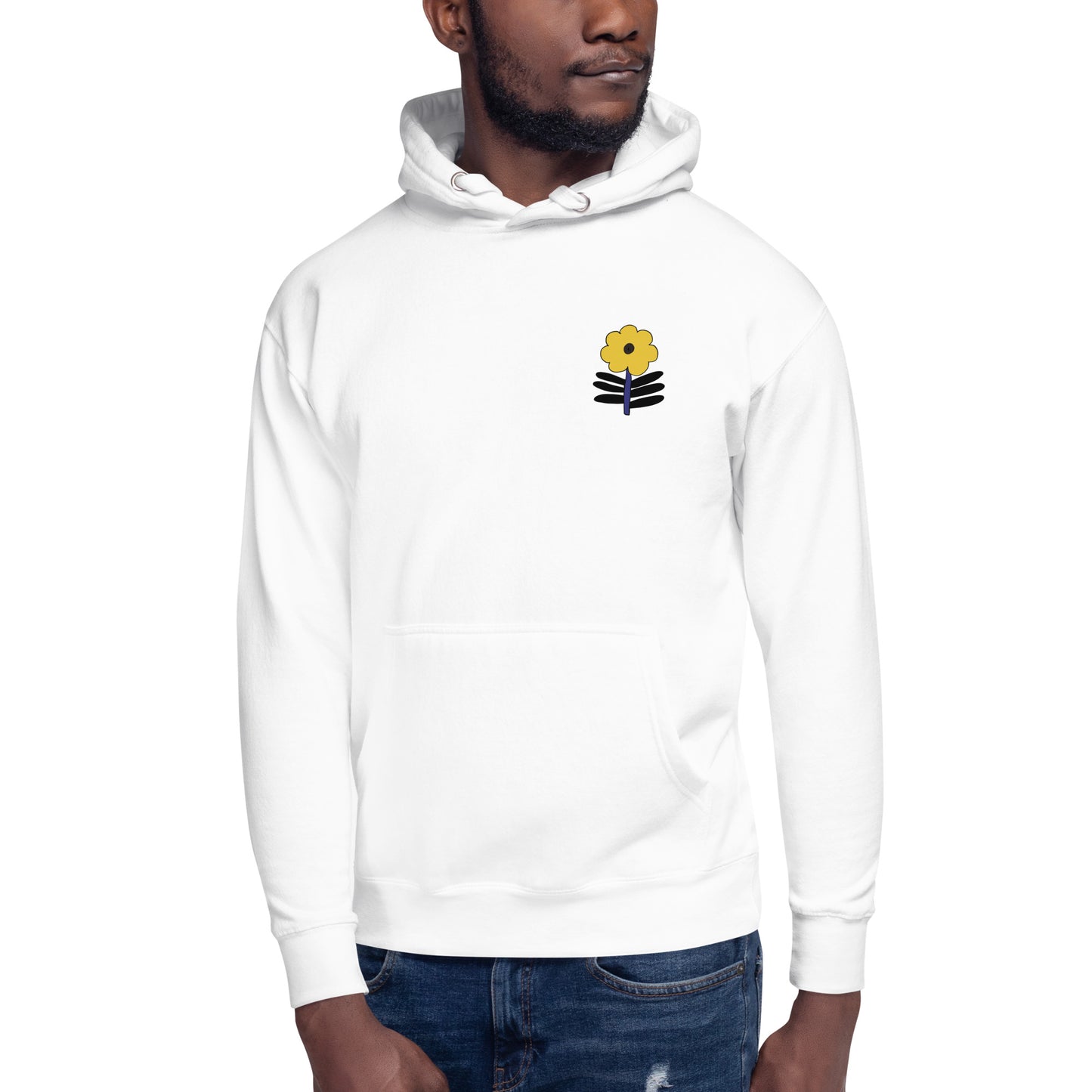 Mustard Flower Unisex Hoodie