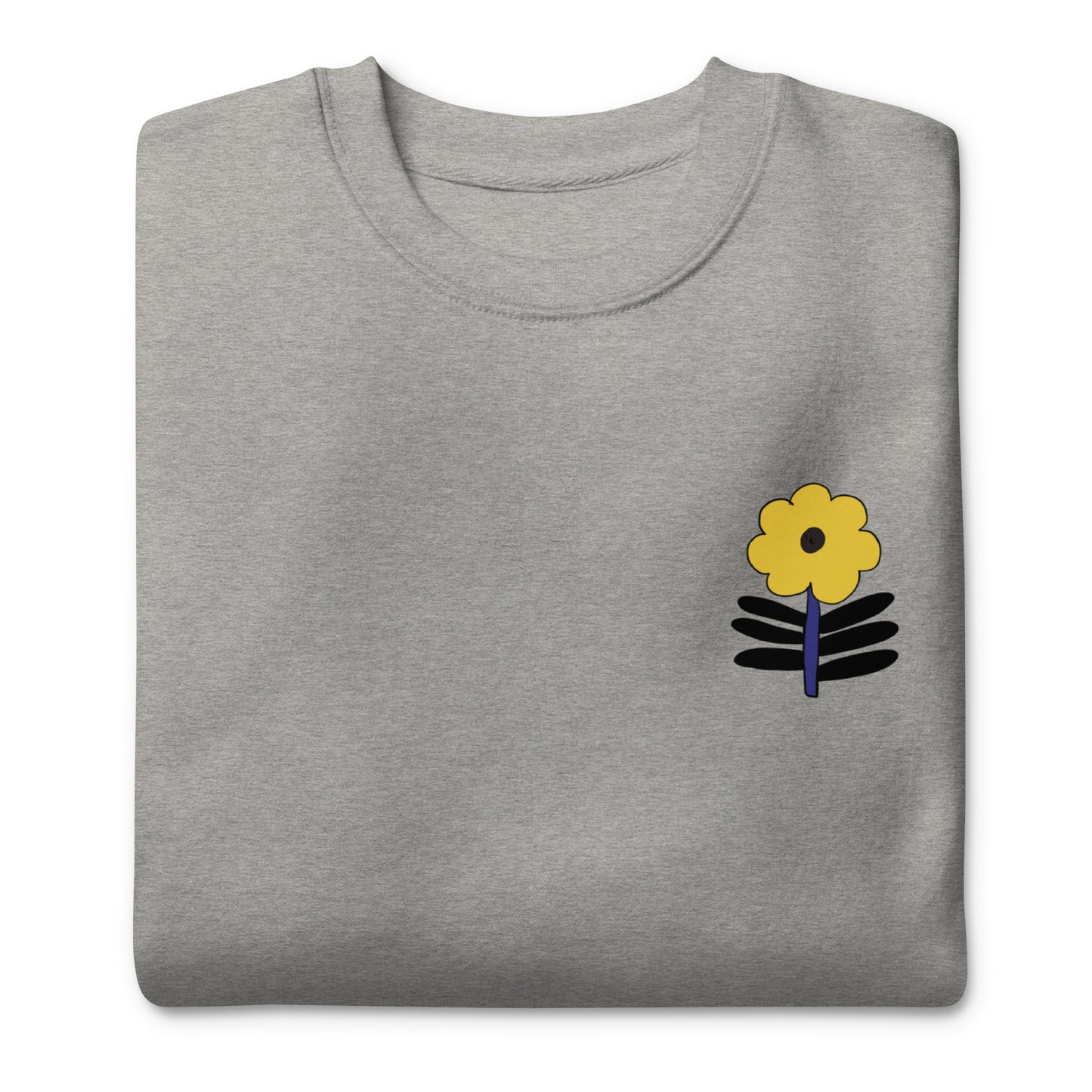 Mustard Flower Unisex Premium Sweatshirt