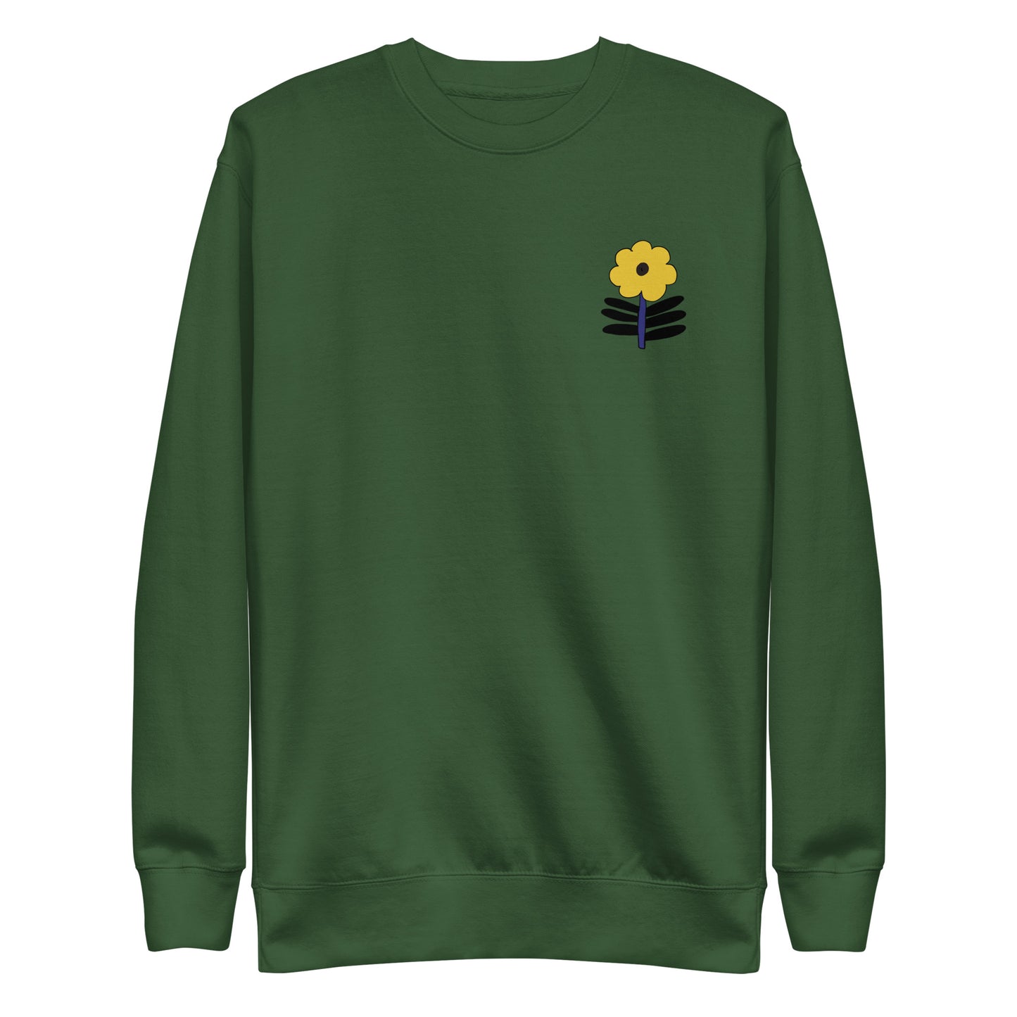 Mustard Flower Unisex Premium Sweatshirt