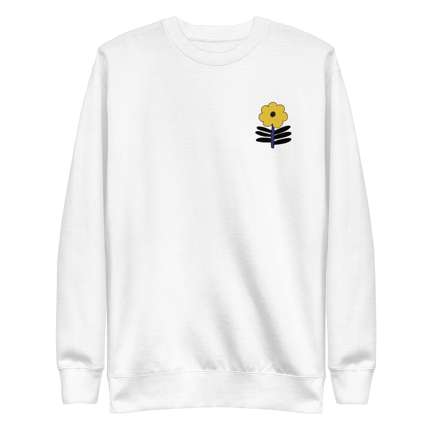 Mustard Flower Unisex Premium Sweatshirt